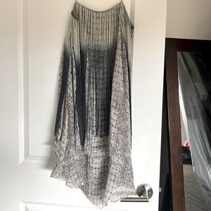 Silk dress with Fringe from Nordstroms